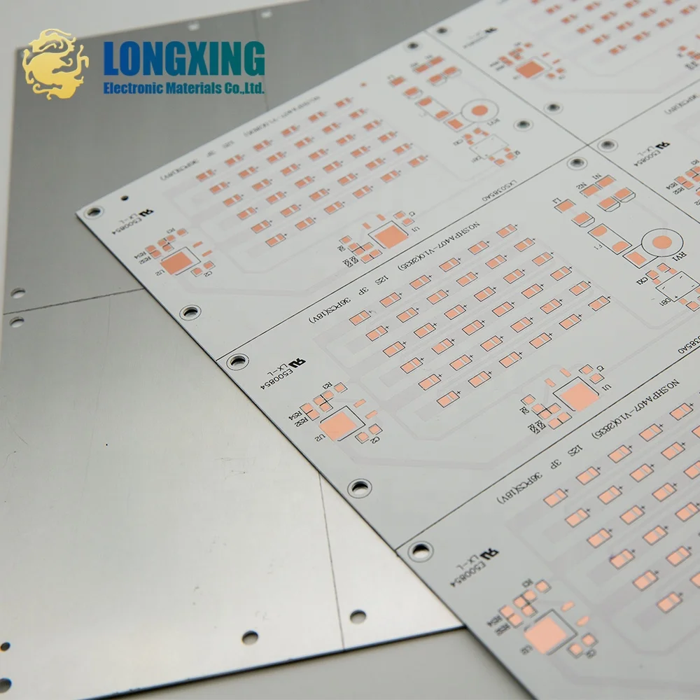 LED light available FR4 copper clad laminate pcb