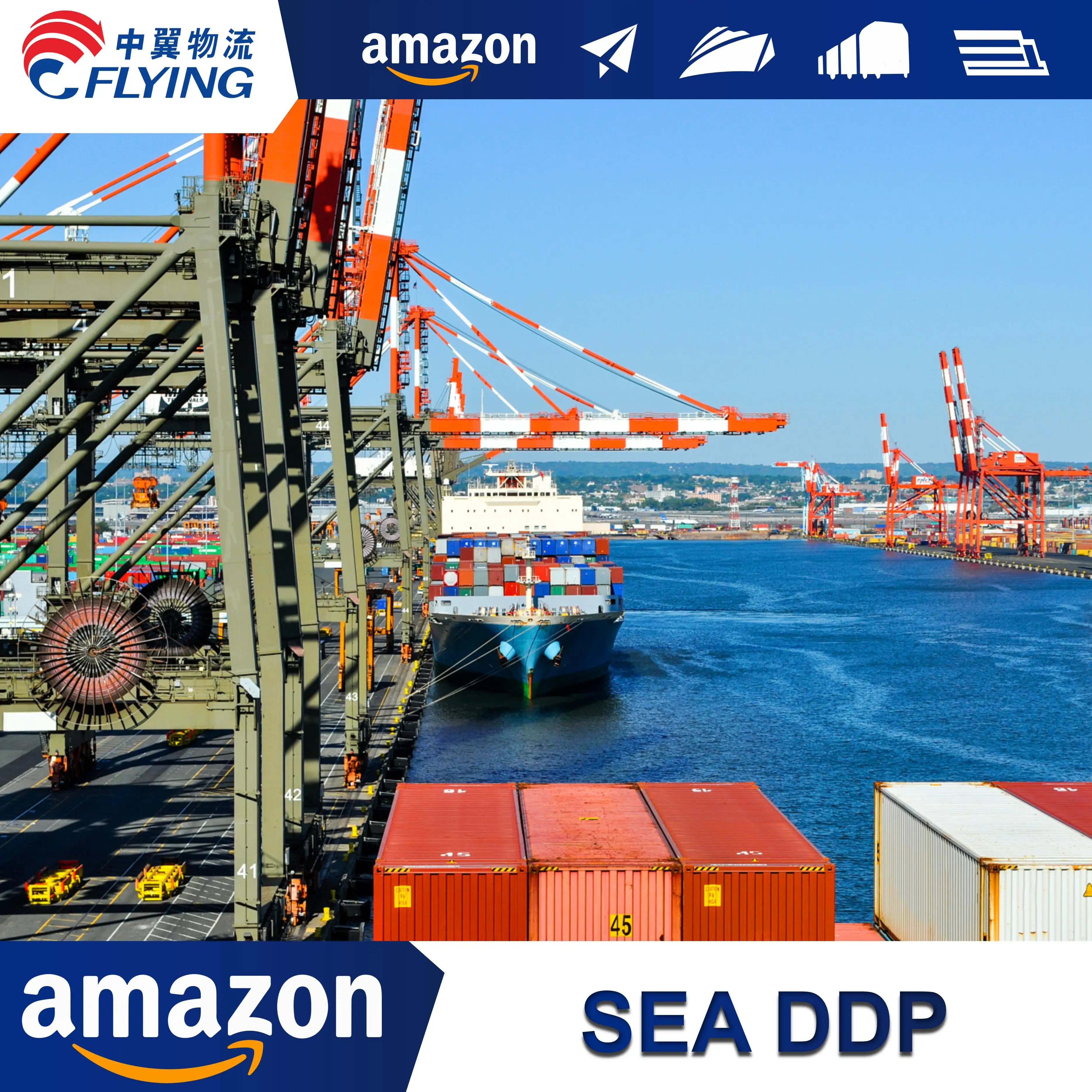 TOP 1 Cheap freight forwarder door to door service Fast Sea/Air freight Shipping agent To USA Europe France Canada UK Germany