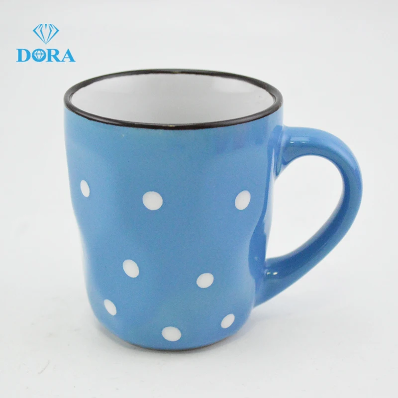 9oz   mug hot selling porcelain coffee mugs , ceramic coffee mugs with custom design