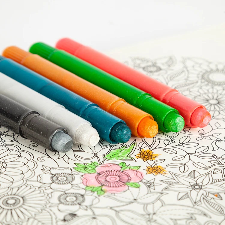 Bulk washable hair color magic crayons lipstick art sets