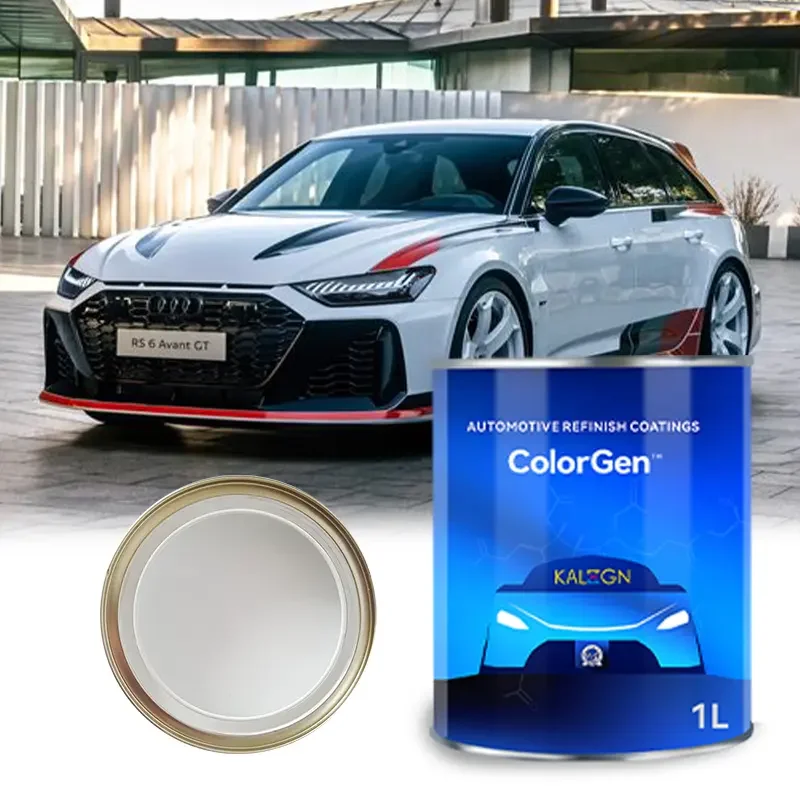 Colorgen Китай автомобиль 1K 2K белая краска хорошая цена акриловые автомобильные краски Авто OEM Цвет акриловая