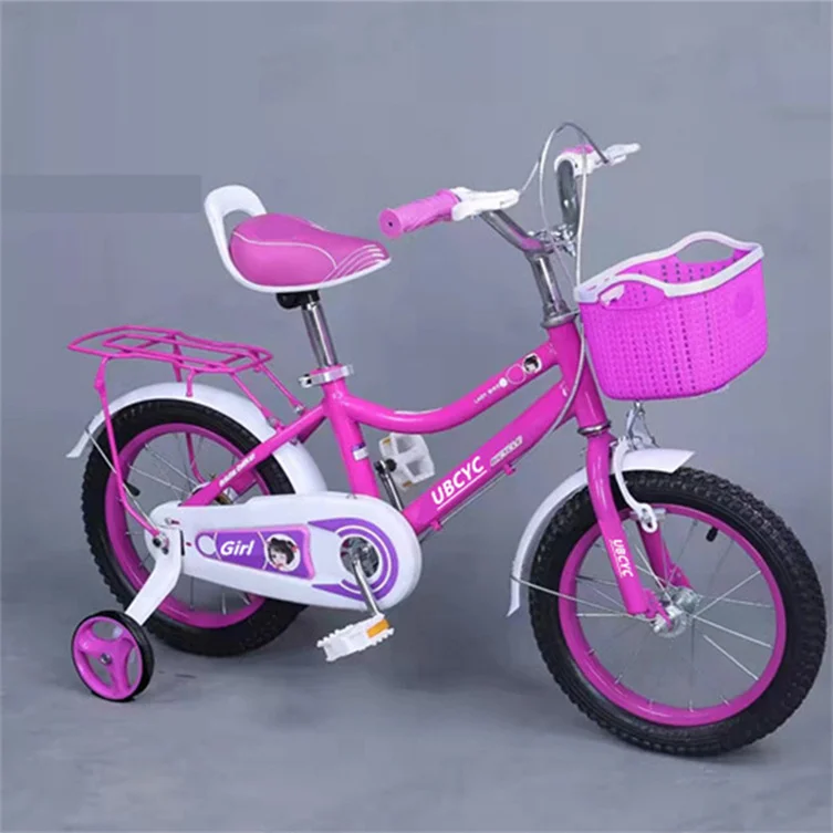 Factory cheap price 4 Wheel girl cycle 12 14 16 18 20 Inch Children Bicycle Kids Bike For 2 3-8 Year Kids 10 9-11 Years Old