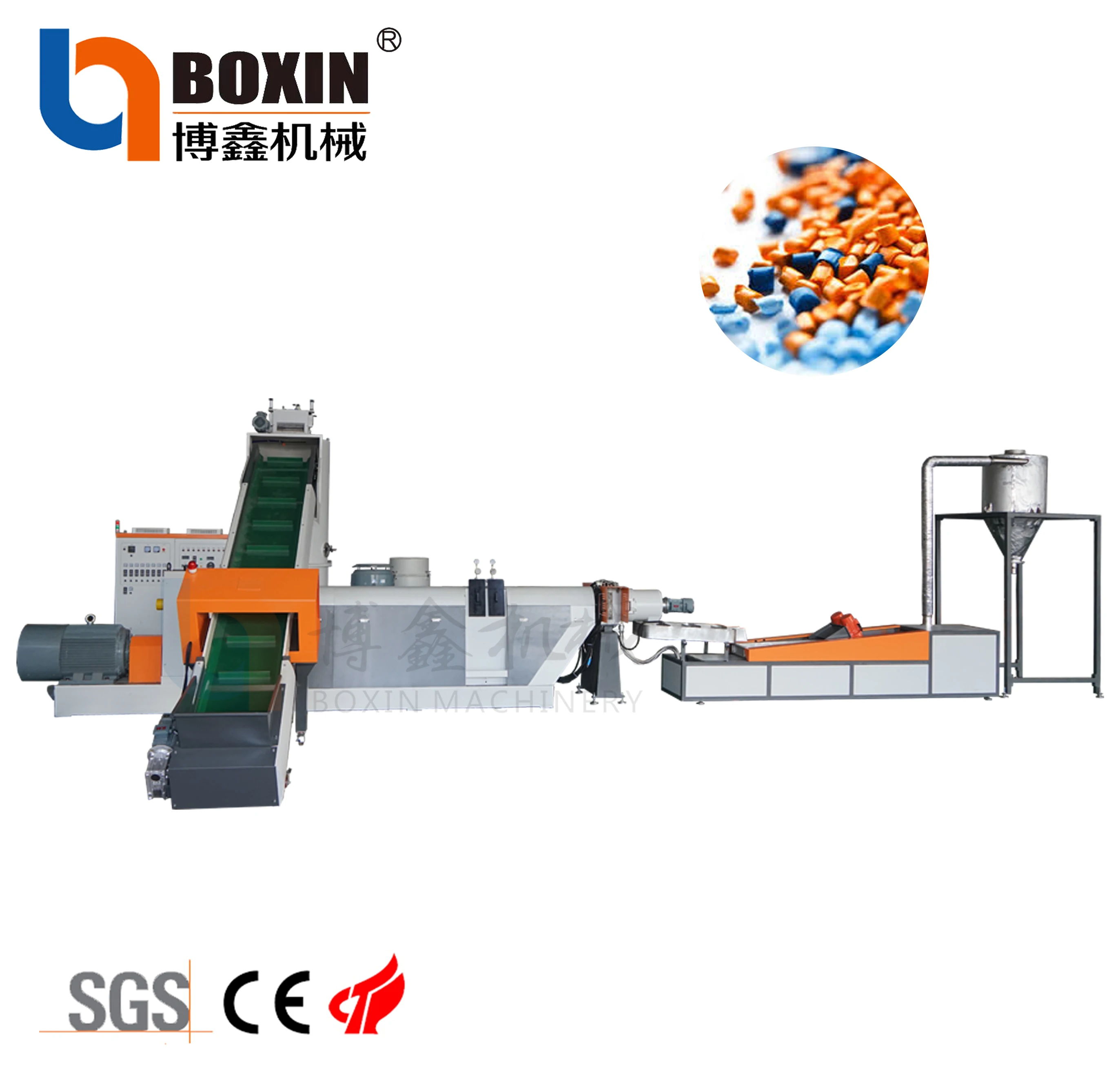Wholesale  Plastic Recycling Crusher Making Machine Granulation Plastic For Sale