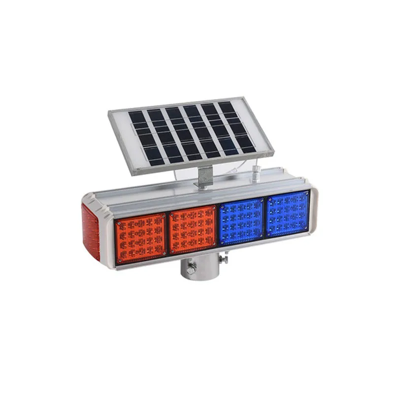 Red Blue Traffic Flash Double-Side LED Warning Strobe Light