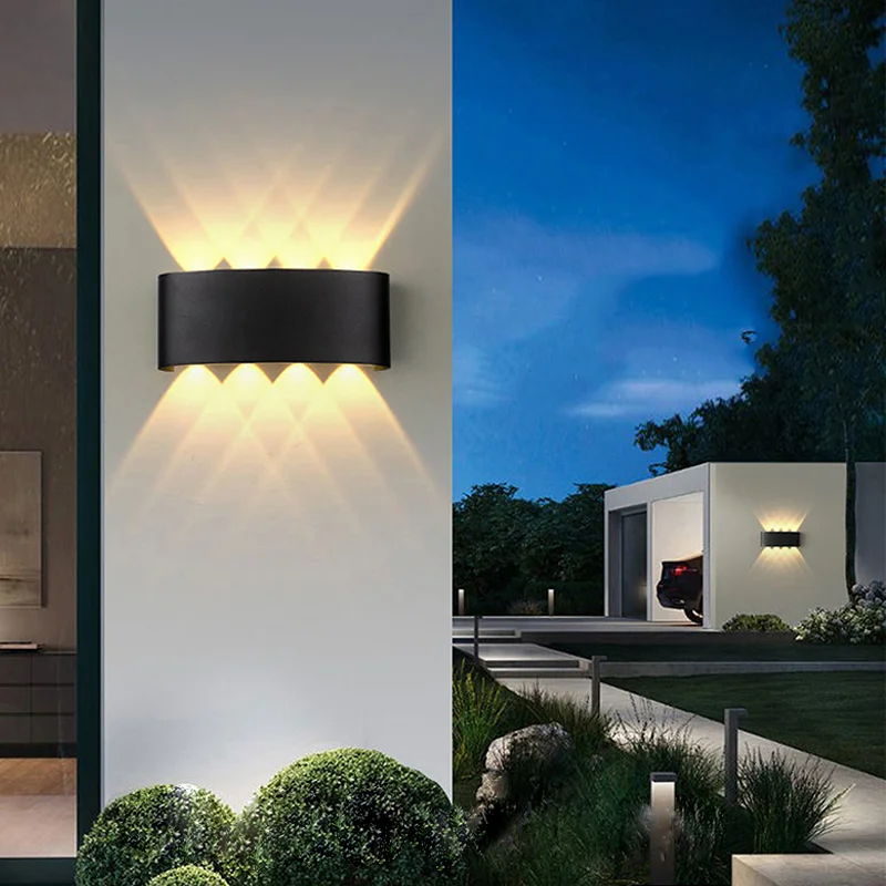 Modern Led Wall Light Up Down Lighting  Fixture Mount Indoor Outdoor Home Room Bedroom Hotel Lighting Decoration