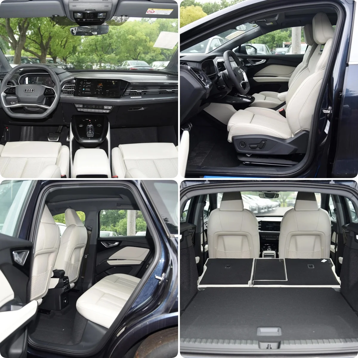 Audi Q4 e-tron EV Premium high performance pure electric compact SUV adult vehicle 560km 605km NEV Audi automobile for sale
