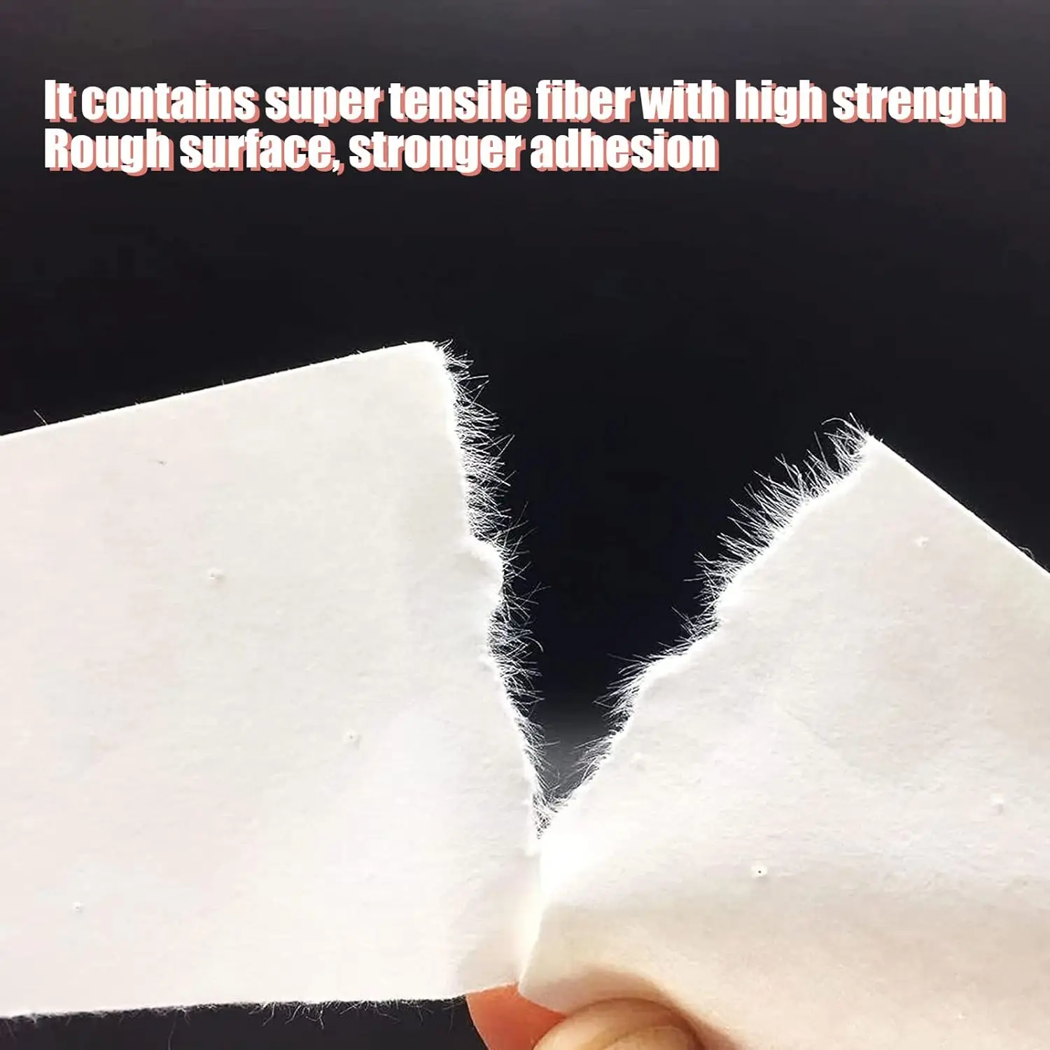 NQFIBER Waterproof High Tensile Strength Drywall Board Taping Tool Paper Tapes for Drywall Joining 50mmx75m