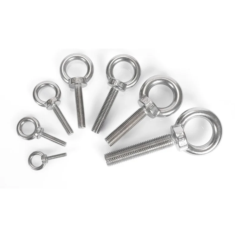 Chinese manufacturers make lengthened lifting stainless steel lifting eye screws