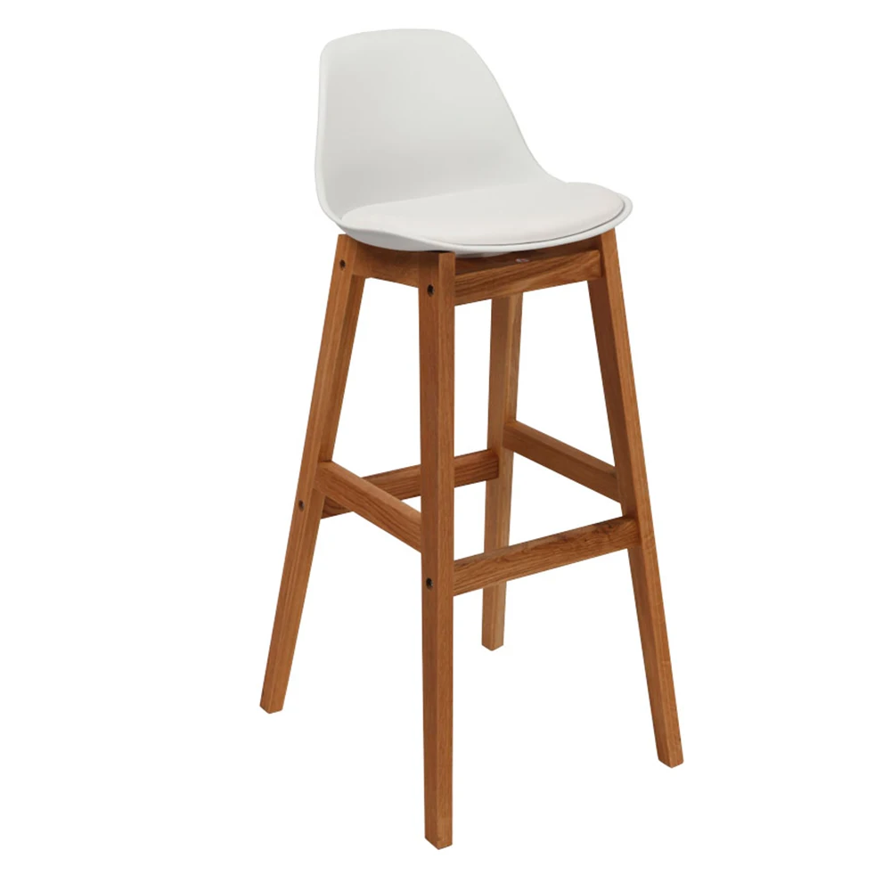 High quality adjustable antique wooden high stool bar stool modern wood chair for bar