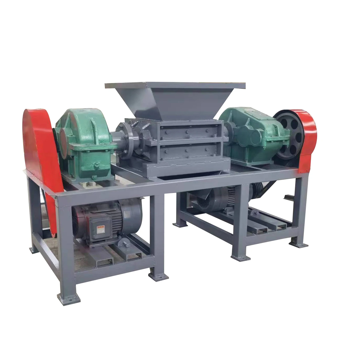 Chipper/foam/small metal/tire shredder machine/plastic/cardboard/scrap metal/double shaft shredder
