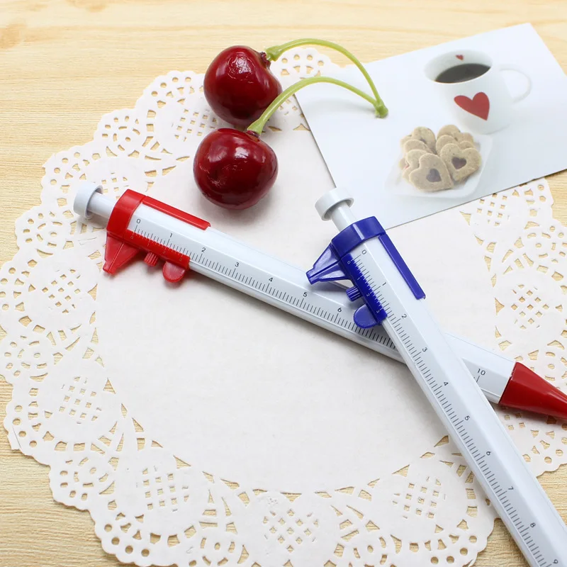 Multifunction Scale Ruler Pen For Promotion Kids Education logo pen