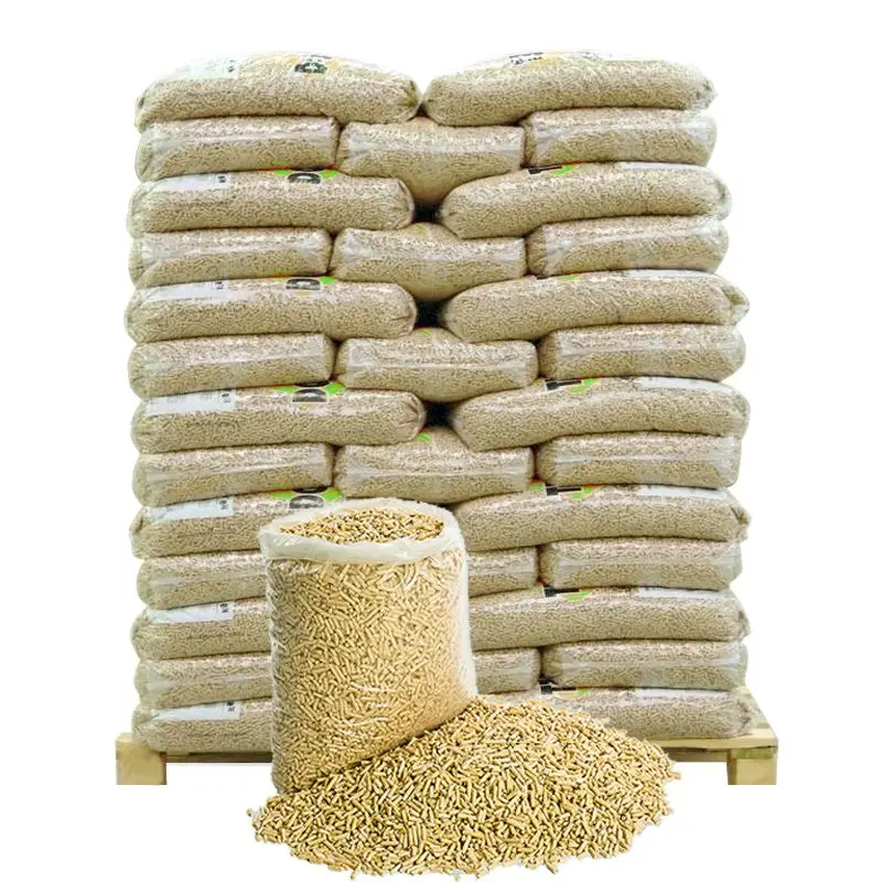Good quality wood pellets made of pine wood natural fuel for use in boilers, product of Russia, wood pellets hot sale