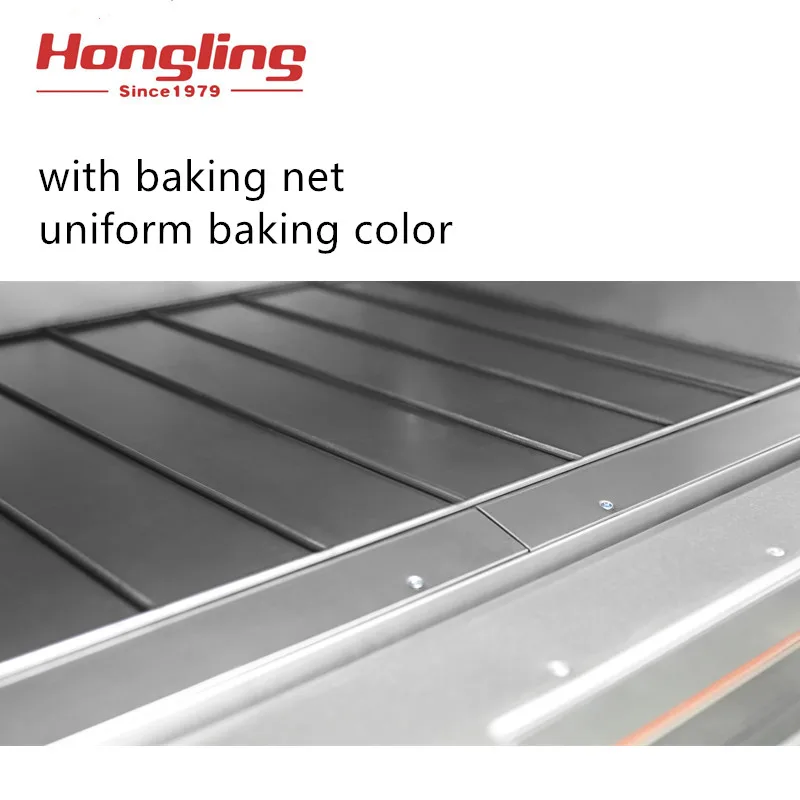 High quality bakery equipment HLY-306DB digital 6 trays 3 deck oven gas oven