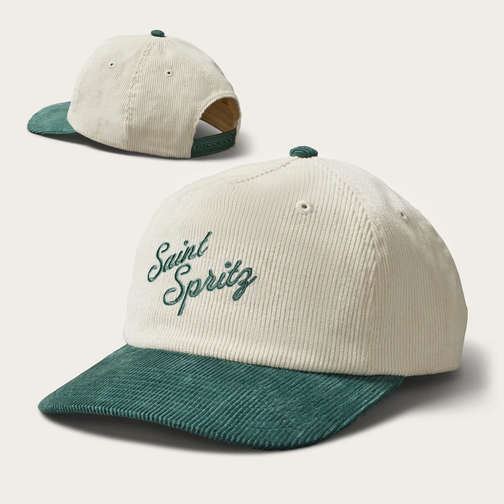 5 panel Two-tone Classic baseball cap custom embroidery logo dad cap hat for outdoor sports sun protection visor hats and caps