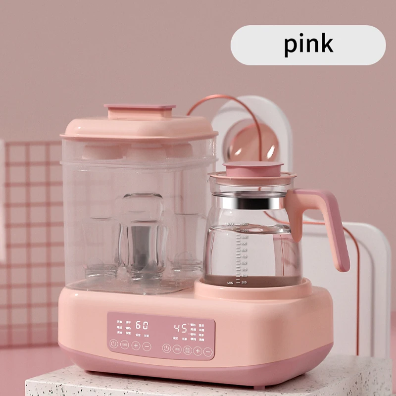Baby Bottle Warmer for Breast milk Multi-functional Bottle Steamer and Dryer Bottle Maker Formula Machine  Electric Baby Kettle