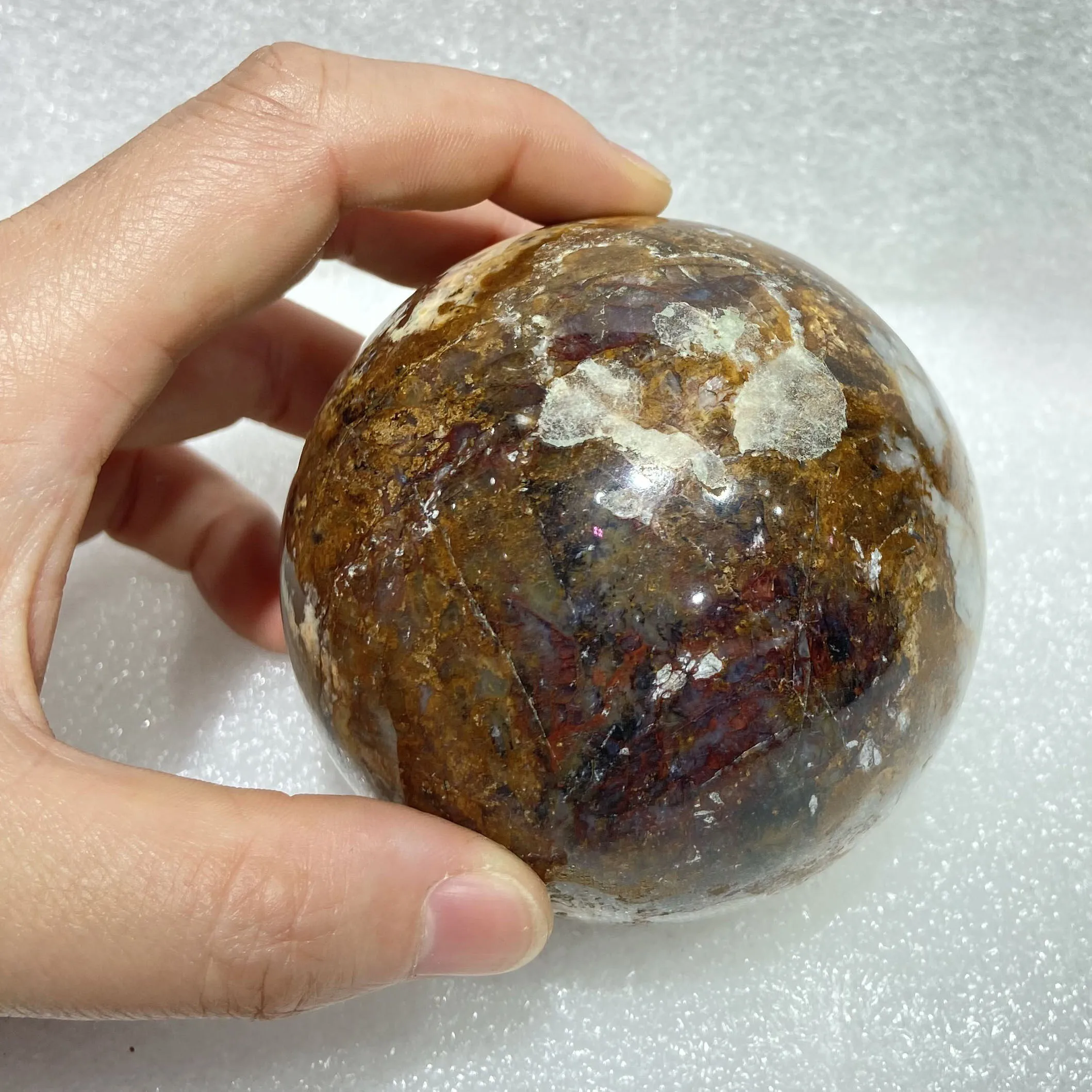 Wholesale High quality natural crystal gemstone ball Pietersite sphere for decoration
