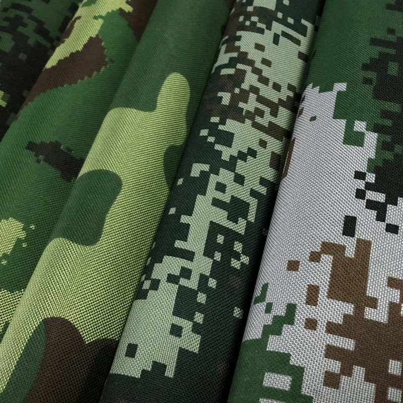 600D camouflage PVC awning fabric PVC awning cloth camouflage cloth coating cloth
