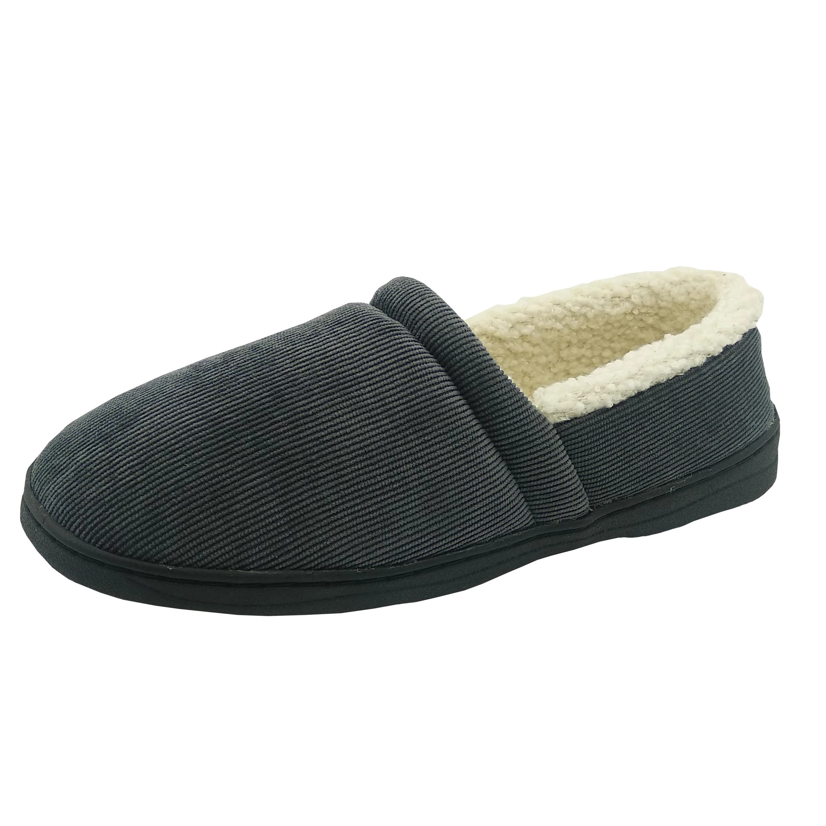 Оптовая продажа, высококачественные ботинки на мягкой подошве из ЭВА, мужские зимние плюшевые теплые комнатные ботинки, мужские зимние домашние хлопковые тапочки