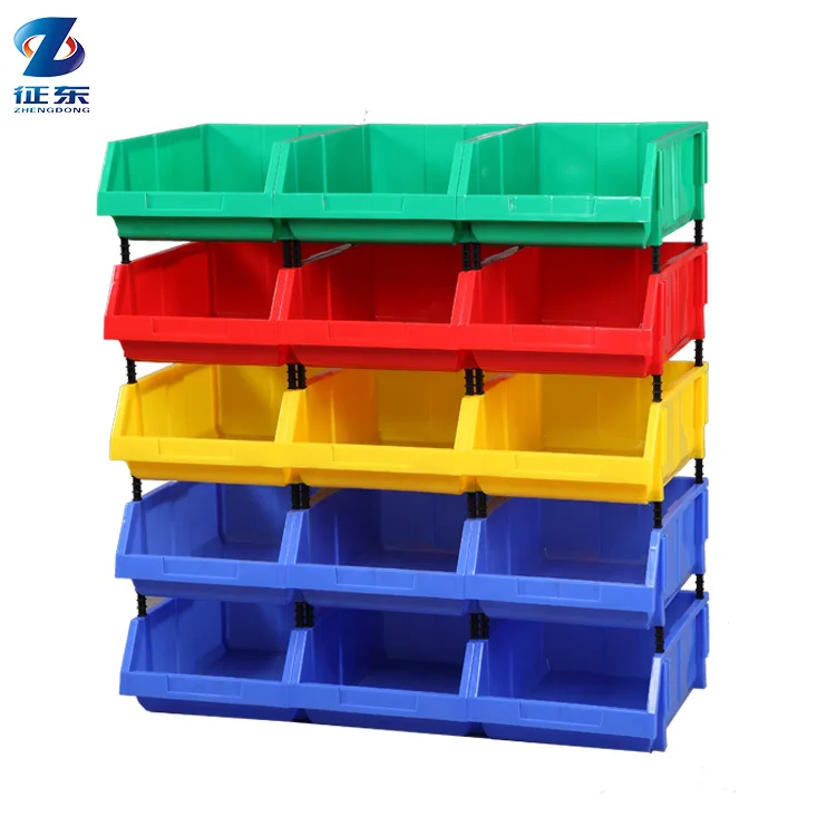 Multifunctional Parts Organizer Storage Large Storage Workshop Hardware Stacking Heavy Duty Tool Box