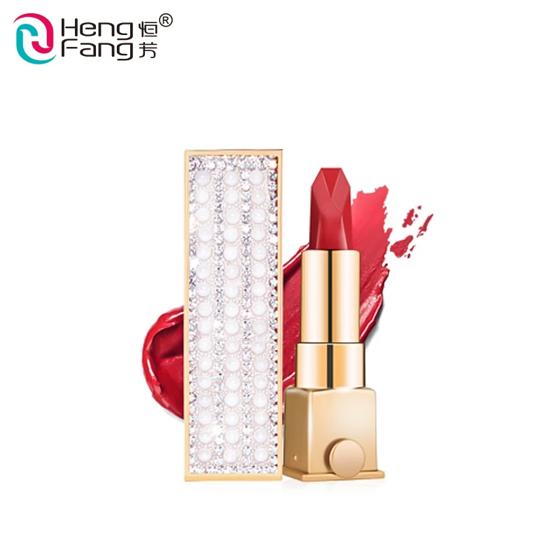 Hot Colors Makeup Easy To Color Smooth Texture Matte Diamond Star Lipstick