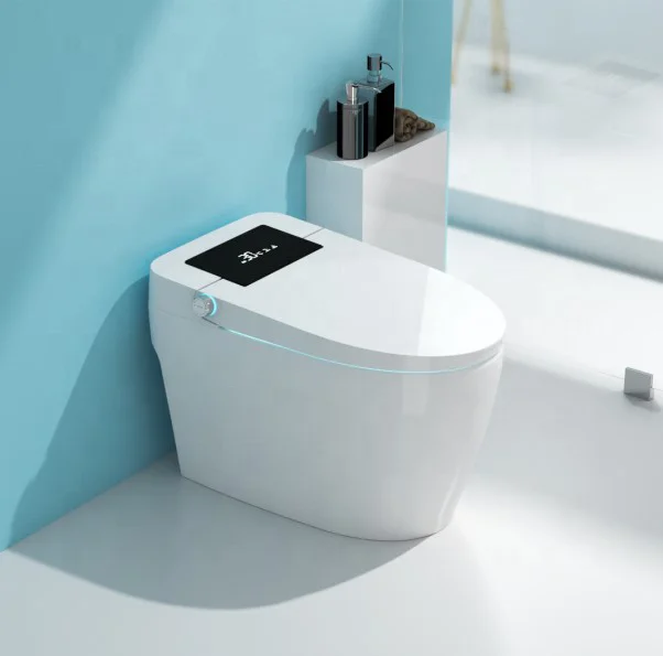 Sanitary ware concealed electronic smart ceramic automatic bathroom ceramic wc toilet