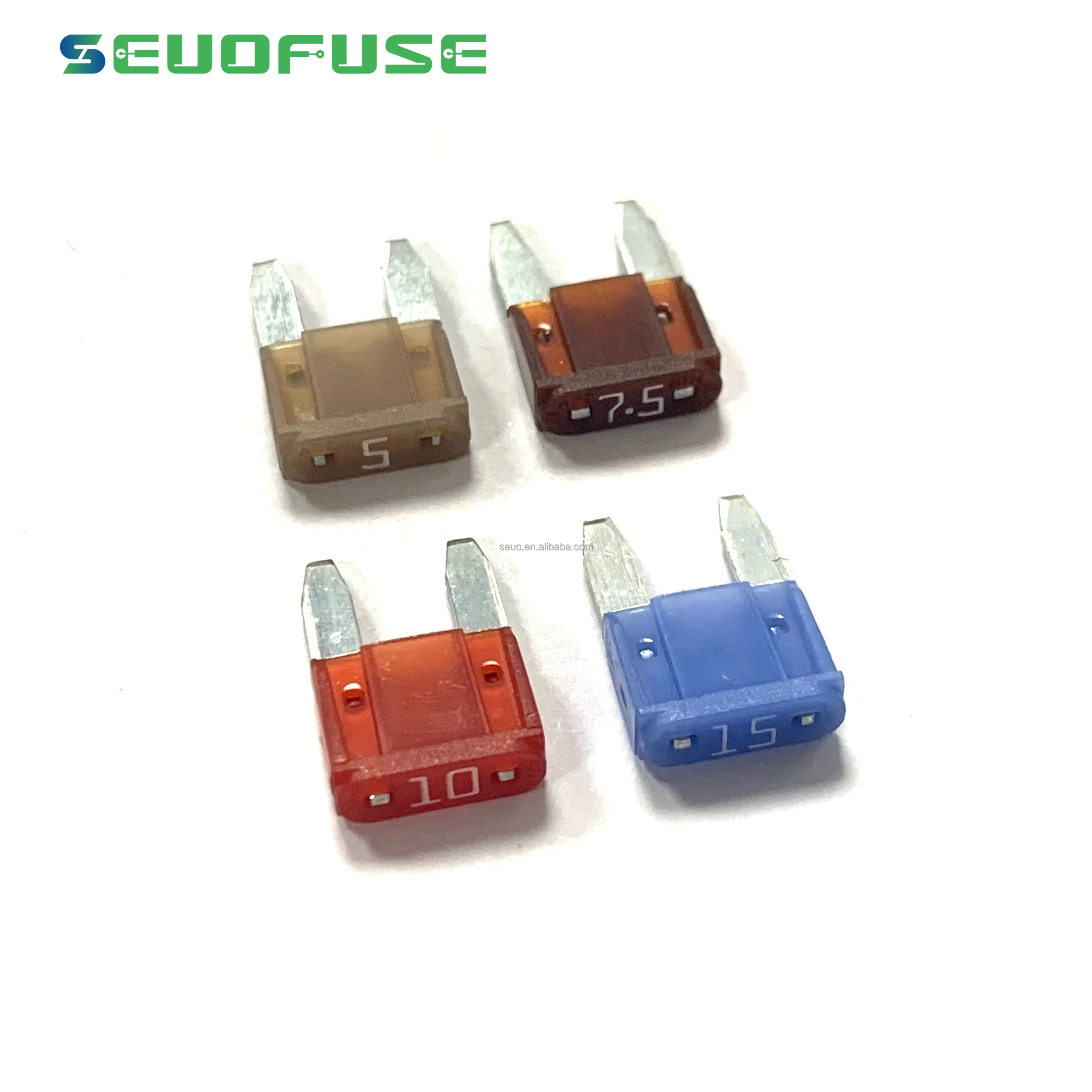 32V 2A 3A 5A 7.5A 10A 15A 20A 25A 30A 35A 40A мини-предохранитель 2A-40A лезвие автомобильный для грузовика автомобиля