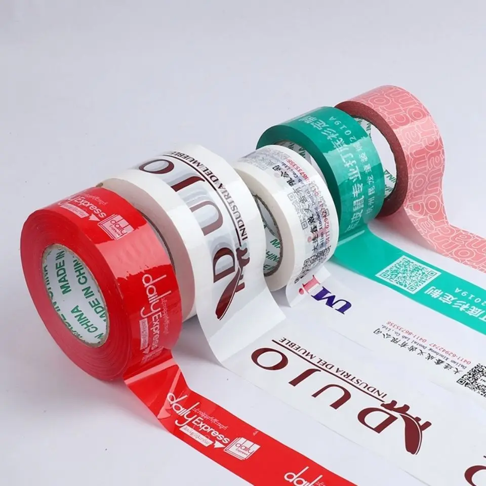 Custom Logo Printed Tape Scotched Tape Bopp Box Packaging Tape By Suppliers