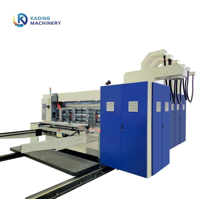 Automatic Free pressure Flexo Printer Slotter Rotary Die Cutter Carton Printing Slotting Die Cutting Machine For CorrugateCarton