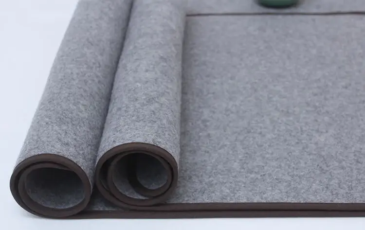 High quality 12mm thick wool felt hard felt sheets wool felt for kit 100% wool felt 4mm thick white gray color