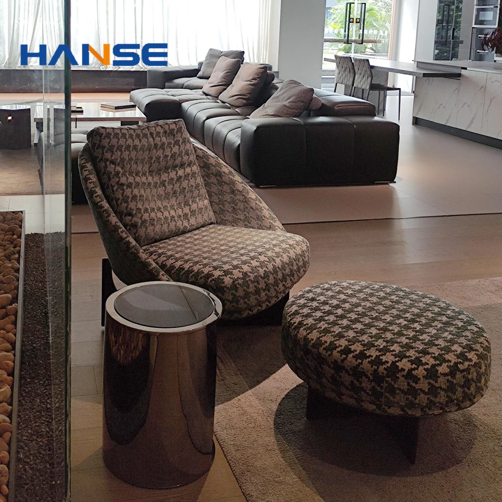 italian luxury villa sofa italian deep seat 3-seat modular genuine leather sofa set verified for home living room furniture