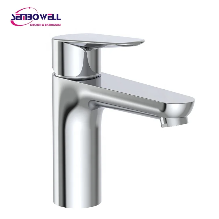 Stainless Steel  Basin Faucet Mixer Tap Single Handle Basin Mixer Hot and Cold Wash Basin Mixer Tap Faucet Bathroom