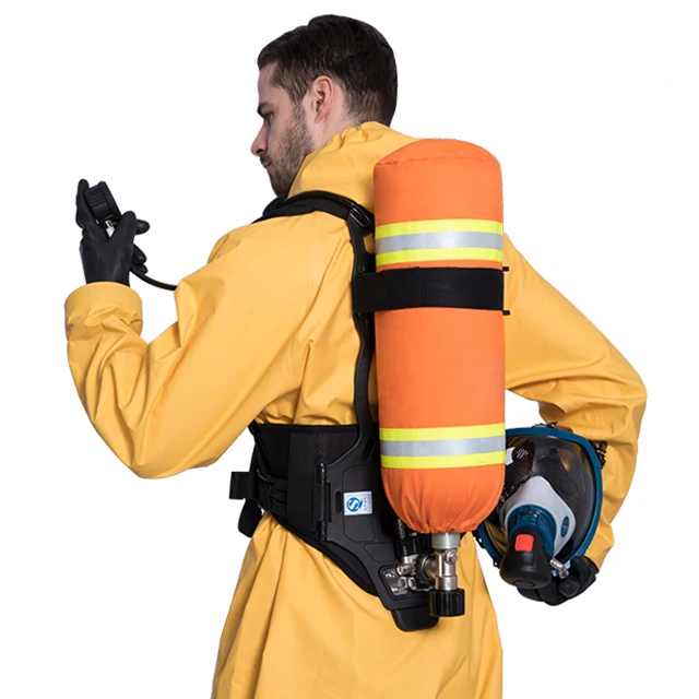 YIGU  high quality portable 6.8L positive pressure air system fireman scba