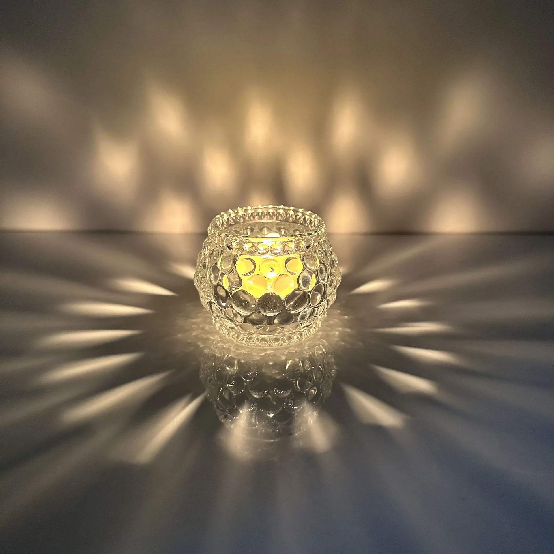Factory Price High Quality  Clear  Glass Unique Candle Jars Candle Jar for Luxury Candles
