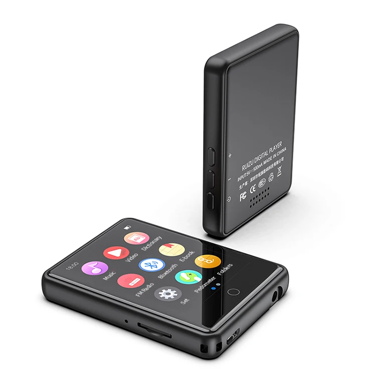 Private Label Digital RUIZU M17 Mp4 Bluetooth Subwoofer With Usb Songs Free Download Multi-function MP3 Music Player