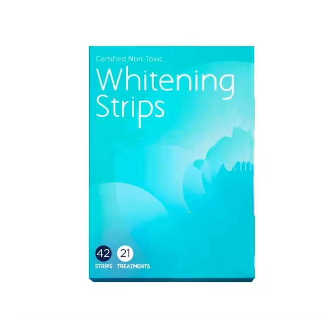 Lumi Teeth Whitening Strips 21 14 7 Treatments Neux Peroxide Free Enamel Safe for Whiter Without the Sensitivity
