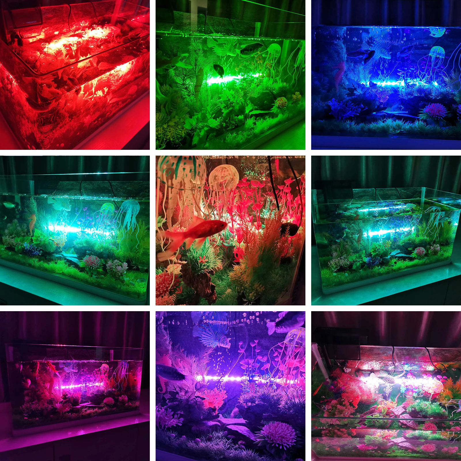 GL-51T Aquarium Completely Waterproof High Quality RGB Arowana LED Light for Wholesale