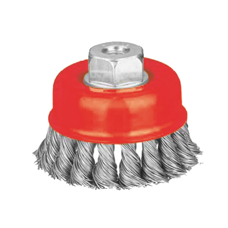 Manufacturer Exports Easily Disassembled And Used For A Long Time Steel Wire Twisted Wire Cup Brush