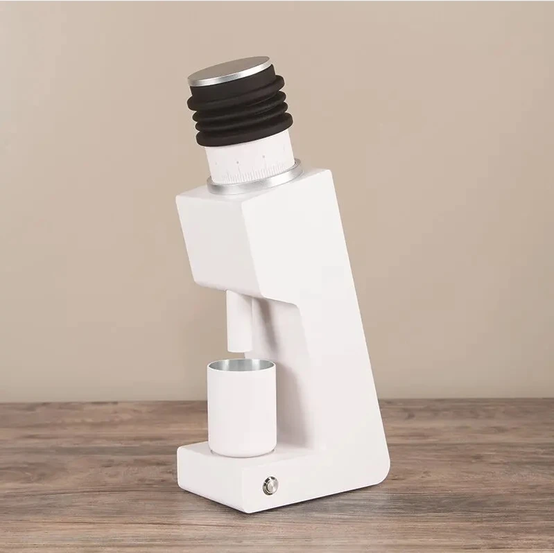 Q 2024  Electric Coffee Grinder  Fine Safety gears conical Anti-jump Coffee Grinder for Household