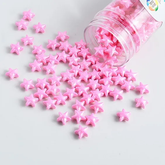 Съедобные Новые поступления, товары для вечеринок, украшение для праздника, детского дня рождения, дешевое красочное украшение в виде звезды