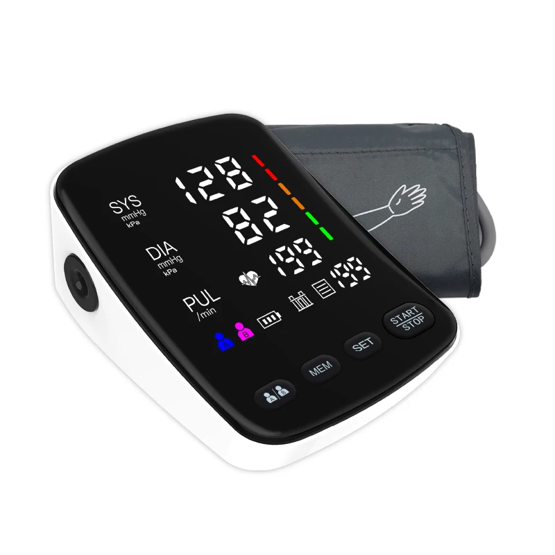 2022 Top Sale New Design BP Machine Blood Pressure Meter Tensiometer Buy Digital Pulsewave Upper Arm Blood Pressure Monitor Old