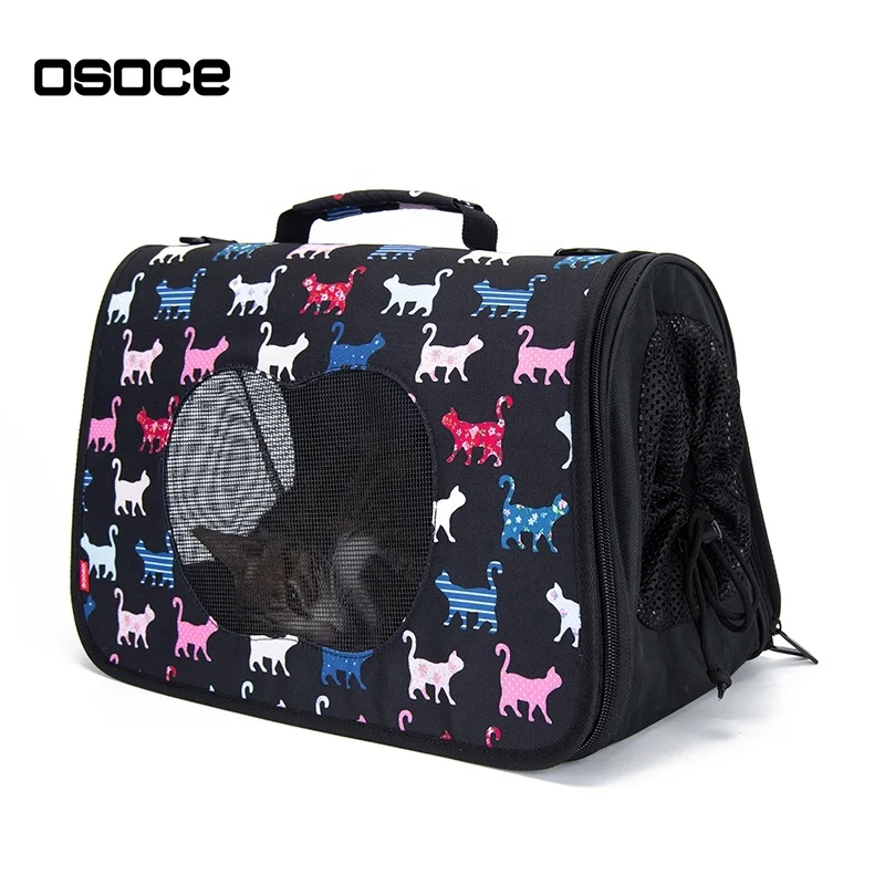 
OSOCE C27 Custom Waterproof Travel Airline Approved Breathable Pet Carrier Shoulder Handbag Bag Pet Cages, Carriers & Houses 