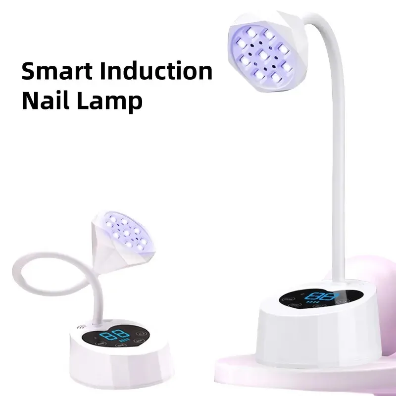 Аккумуляторная мини-лампа Lotus UV Led Love Base настольное хранилище быстросохнущие наклейки для ногтей специальный Маникюр Индукционная лампа