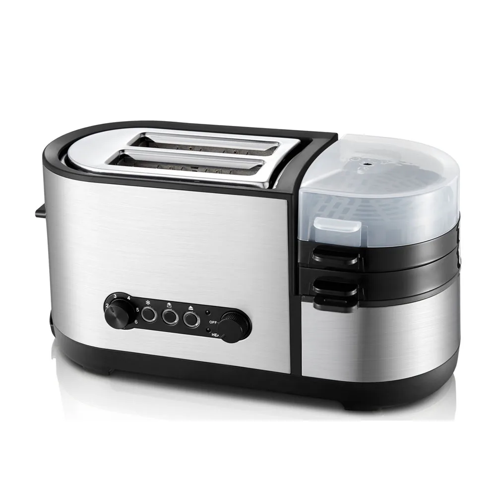 TS1010 Hot sales multi-functional toaster egg cooker/electric toaster with egg boiler