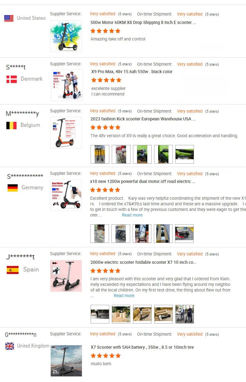 hx 7 Scooter Adult Brushless Motor 350w Skuter X7 Detachable Battery Electric Two-wheel eScooter saket board electric 20