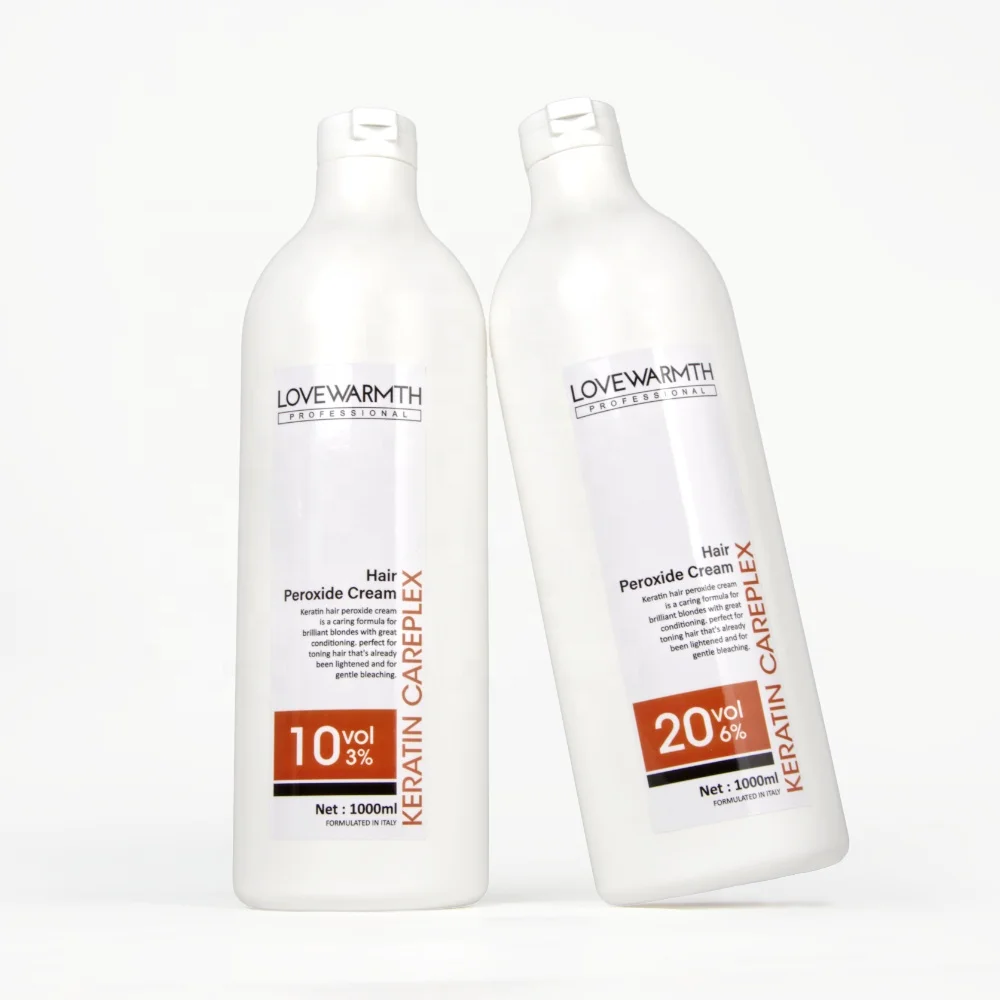 Peroxide Hydrogen Professional Developer Oxidizer Cream Peroxide For Hair coloring Salon Use Hair Developer