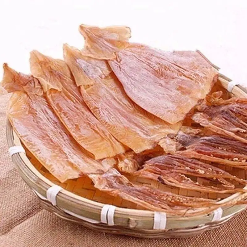 Сушеный кальмар Illex без кожи очищенный сухой