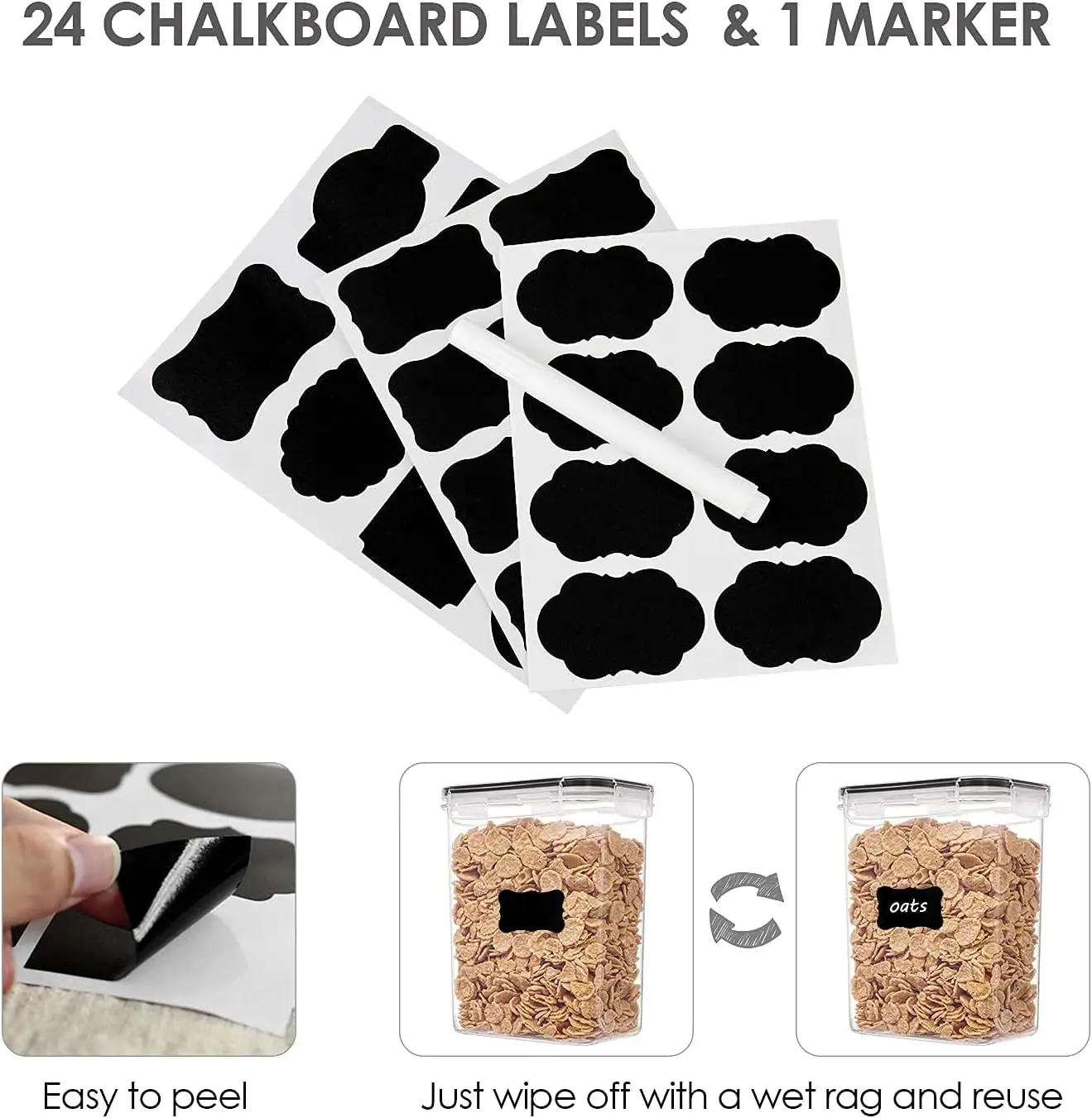 24 pack home and Kitchen accessories clear drawers refrigerator storage box tray stackable food storage holder container set