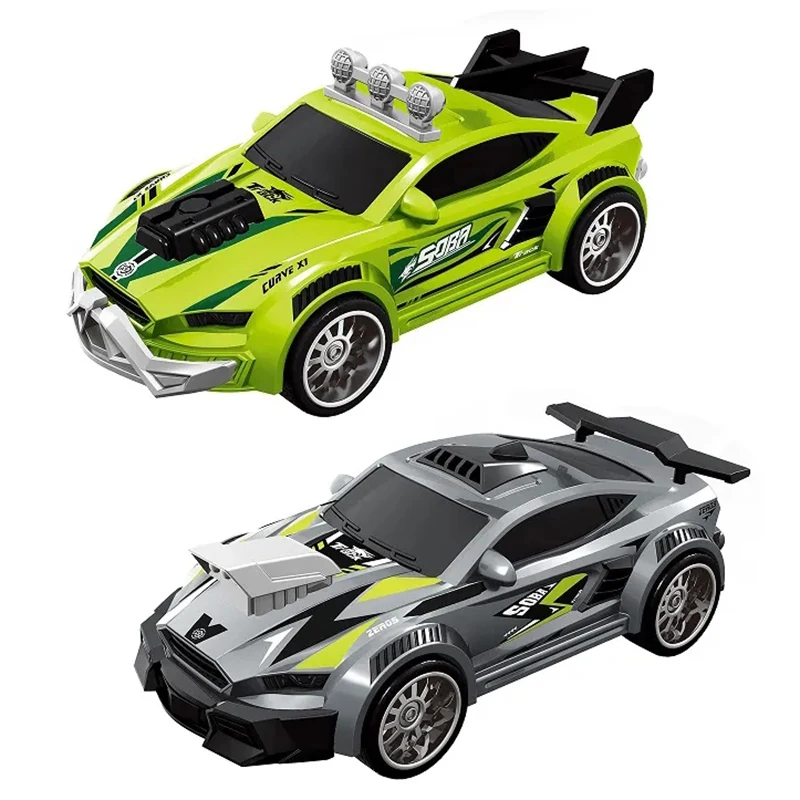 Wholesale Kids Plastic Slot Track Toys Electric Slot Car Racing Track Kids Diy Assembly Car Track Toy