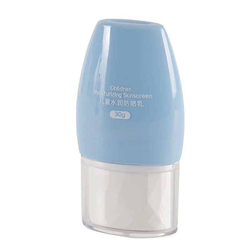 30g Plastic Squeeze Tube Face Cleanser Sunscreen Lotion Cream Bottle Cosmetic Pe