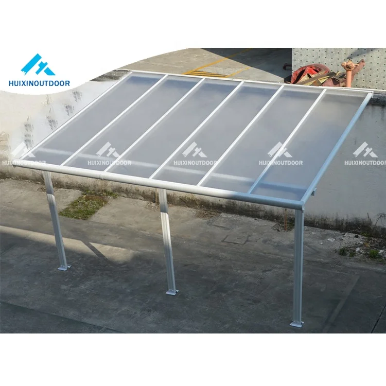 Full Kit Roofe Balcony Privacy Outdoor Cover For Shade Pergola Retractable Home Patio Canopy Awning Patio Cover